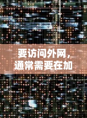 要访问外网，通常需要在加速器软件中输入账号和密码，然后选择合适的连接方式。具体步骤如下