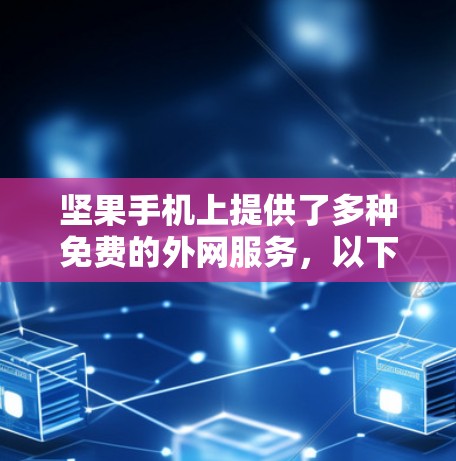 坚果手机上提供了多种免费的外网服务，以下是一些指南和建议，帮助您找到和使用这些免费服务
