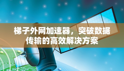 梯子外网加速器,突破数据传输的高效解决方案 梯子外网加速器,突破数据传输的高效解决方案