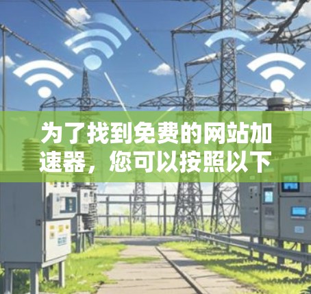 为了找到免费的网站加速器,您可以按照以下步骤操作