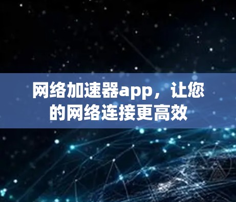 网络加速器app,让您的网络连接更高效 网络加速器app,让您的网络连接更高效