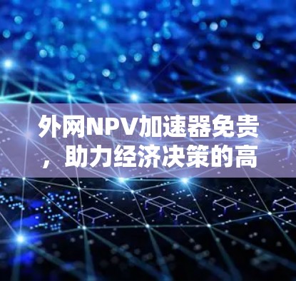 外网NPV加速器免贵,助力经济决策的高效与精准 外网NPV加速器免贵,助力经济决策的高效与精准