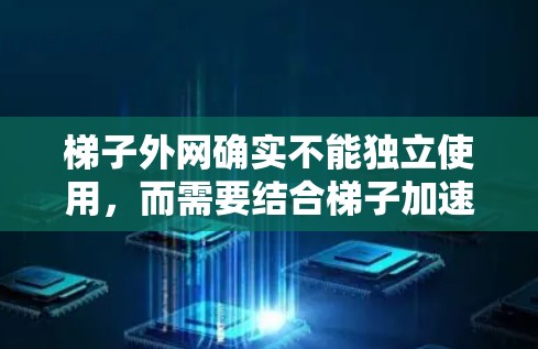 梯子外网确实不能独立使用,而需要结合梯子加速器和其他辅助设备来完成其功能。以下是对梯子外网的详细分析