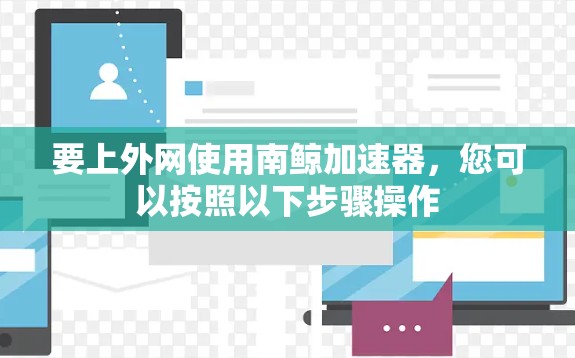 要上外网使用南鲸加速器,您可以按照以下步骤操作