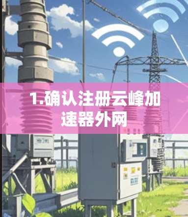 1.确认注册云峰加速器外网