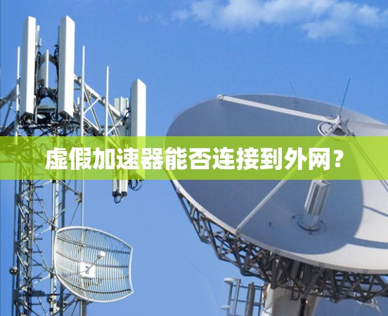 虚假加速器能否连接到外网?