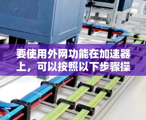 要使用外网功能在加速器上,可以按照以下步骤操作