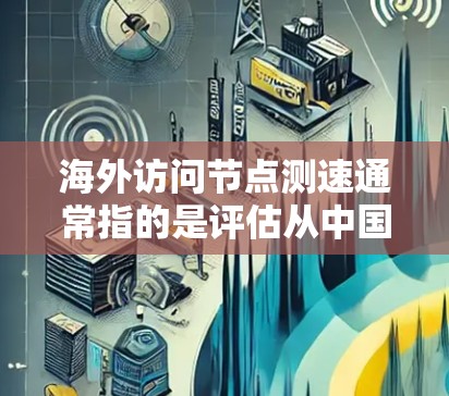 海外访问节点测速通常指的是评估从中国地区(如北京、上海等地)到其他国家或地区的网络访问速度。这个过程通常涉及到以下几点 海外访问节点测速通常指的是评估从中国地区(如北京、上海等地)到其他国家或地区的网络访问速度。这个过程通常涉及到以下几点