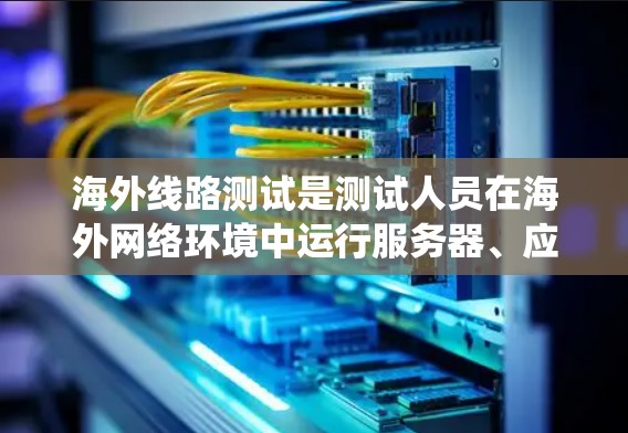 海外线路测试是测试人员在海外网络环境中运行服务器、应用和系统的能力。以下是一些常见的测试目标和步骤