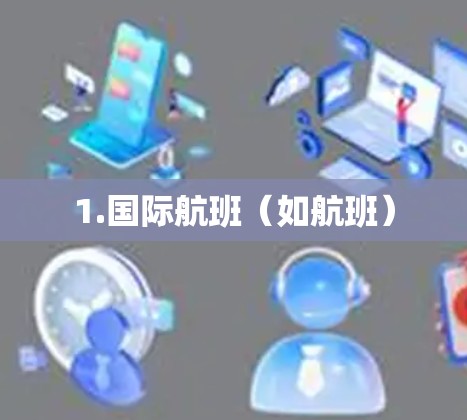 1.国际航班（如航班）