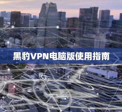 黑豹VPN电脑版使用指南 黑豹VPN电脑版使用指南