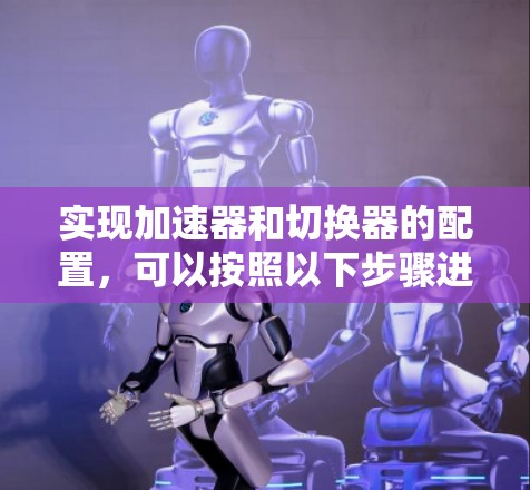实现加速器和切换器的配置,可以按照以下步骤进行
