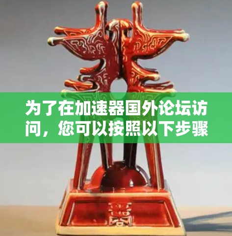 为了在加速器国外论坛访问,您可以按照以下步骤进行