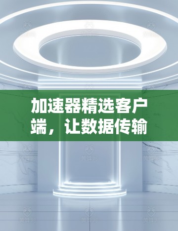 加速器精选客户端,让数据传输更快更轻松 加速器精选客户端,让数据传输更快更轻松