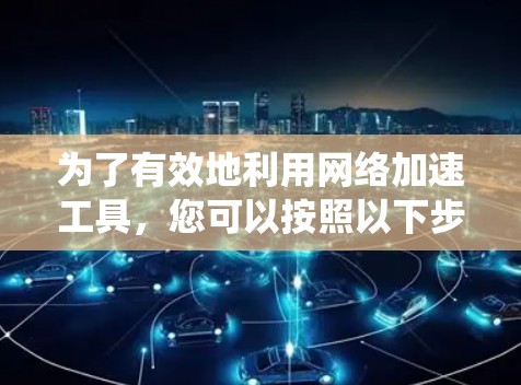 为了有效地利用网络加速工具，您可以按照以下步骤进行系统研究和操作